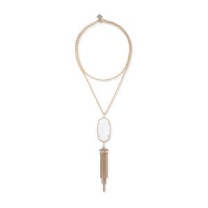 Kendra Scott rayne necklace in white pearl